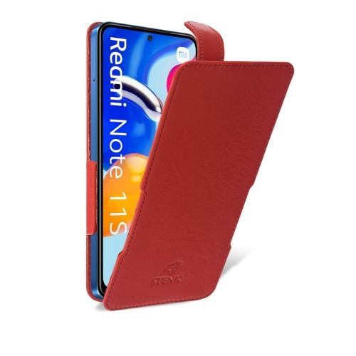 чехол-флип на Xiaomi Redmi Note 11S Красный Stenk Prime фото 2