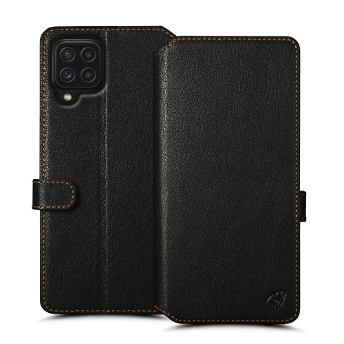 чехол-кошелек на Samsung Galaxy A22 Черный Stenk Premium Wallet фото 1