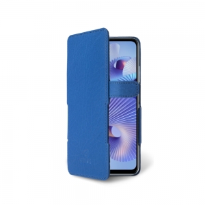 Чехол книжка Stenk Prime для ZTE Blade V40 Ярко синий