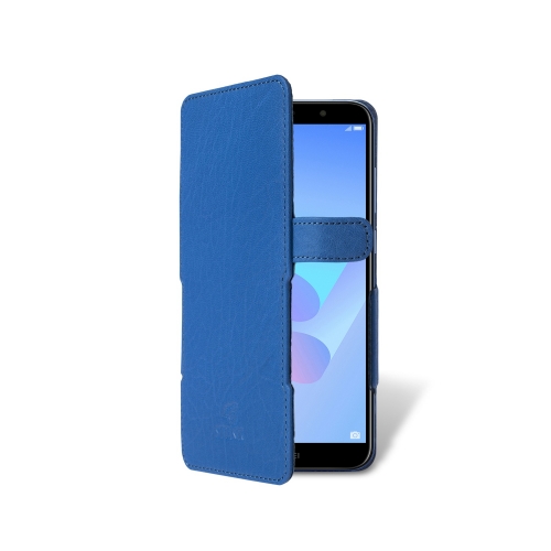 чохол-книжка на Huawei Y6 Prime (2018) Яскраво-синій Stenk Prime фото 2