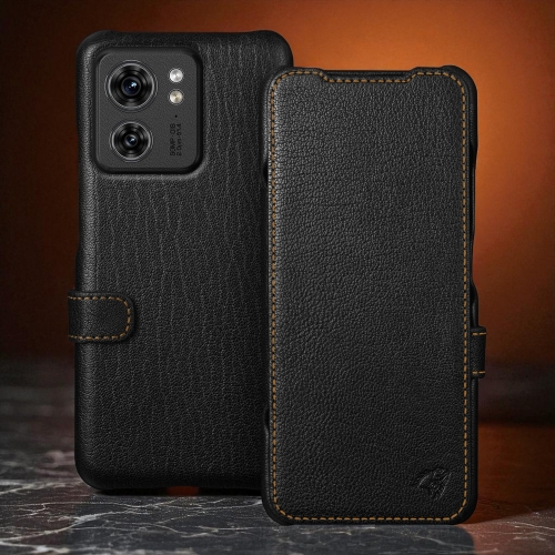 чехол-книжка на Motorola Edge (2023) Черный Stenk Premium фото 1
