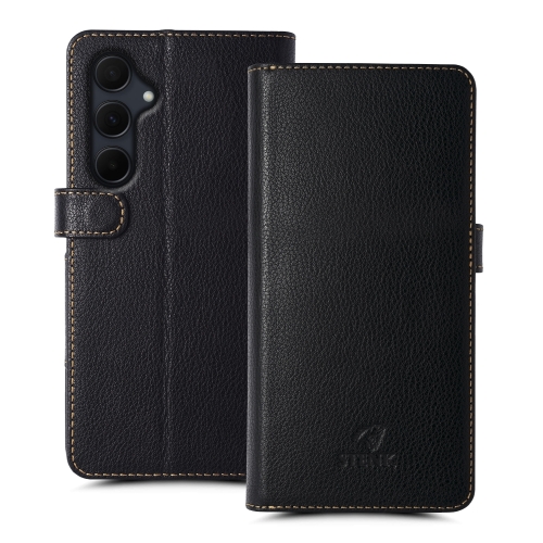 чехол-книжка на Samsung Galaxy A35 Черный Stenk Wallet фото 1