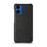 Шкіряна накладка Stenk Reptile Cover для Motorola Moto G45 Чорний