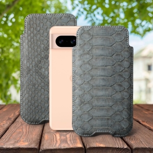 Футляр Stenk Sportage Python для Google Pixel 8 Сірий
