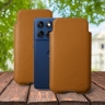 Футляр Stenk Sportage для Motorola Edge 60 Camel