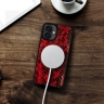 Накладка SkinBacker Mini Python Scales для Apple iPhone 16 Plus Красный