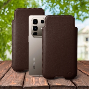 Футляр Stenk Sportage для Infinix Note 50 Pro Plus 5G Коричневый