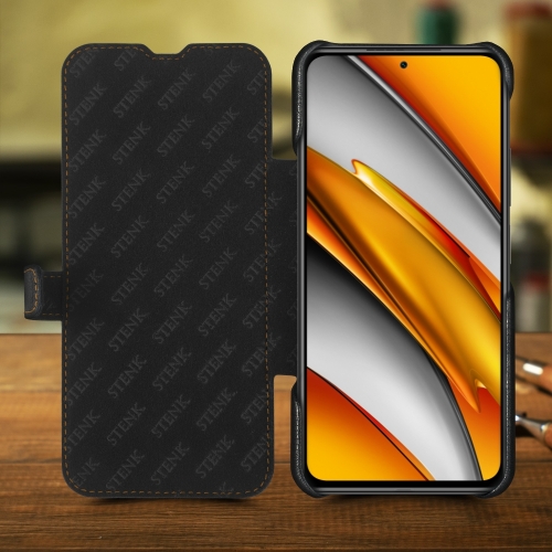 чохол-книжка на Xiaomi Poco F3 Чорний Stenk Premium фото 2