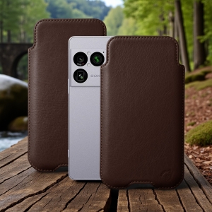 Футляр Stenk Sportage для Sony Xperia 1 VIII Коричневый