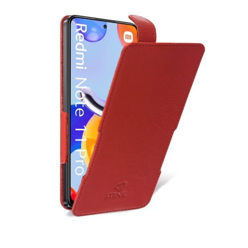 чохол-фліп на Xiaomi Redmi Note 11 Pro Червоний Stenk Prime фото 2
