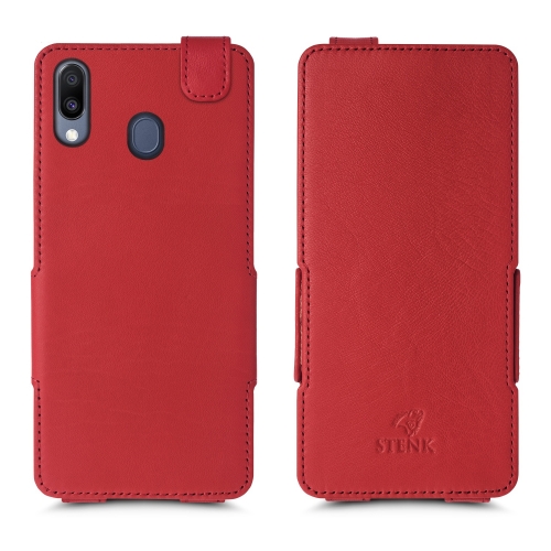 чехол-флип на Samsung Galaxy M20 Красный Stenk Prime фото 1
