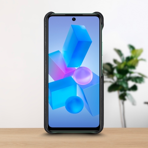 бампер на Infinix Hot 40 Pro Чорний Stenk WoodBacker фото 2