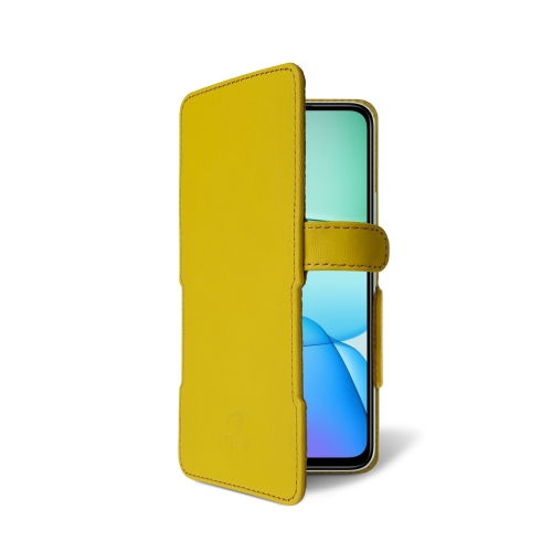 чехол-книжка на Xiaomi Redmi 13 Желтый  Prime фото 2