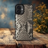 Накладка SkinBacker Mini Python Scales для Apple iPhone 16 Plus Натуральный