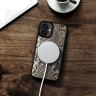 Накладка SkinBacker Mini Python Scales для Apple iPhone 16 Plus Натуральный