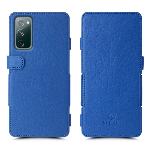 чехол-книжка на Samsung Galaxy S20 FE Ярко-синий Stenk Prime фото 1
