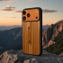 Накладка SkinBacker Wood для Apple iPhone 17 Pro Max Римская оливка