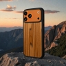 Накладка SkinBacker Wood для Apple iPhone 17 Pro Max Римская оливка