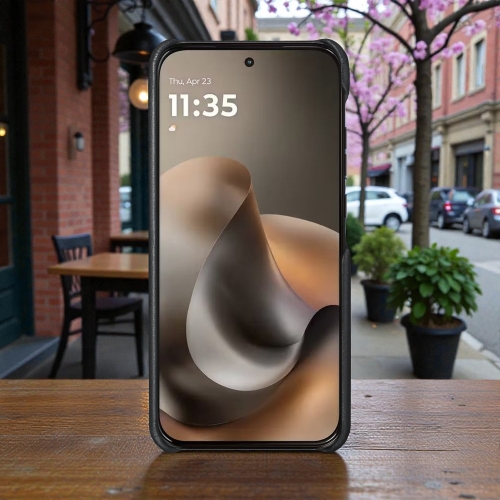 бампер на Motorola Moto G77 Чорний Stenk Reptile фото 2
