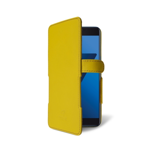 чохол-книжка на Samsung Galaxy C7 Pro Жовтий Stenk Сняты с производства фото 2