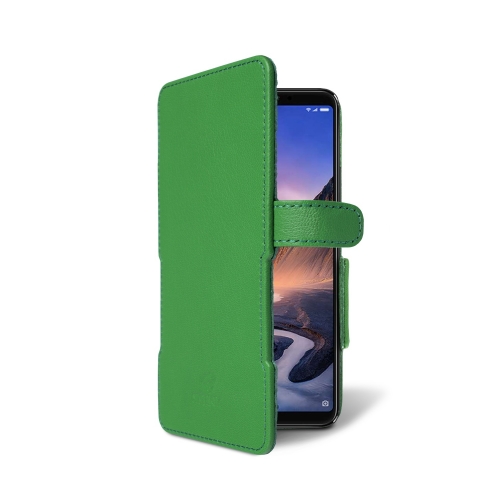чехол-книжка на Xiaomi Mi Max 3 Зелёный Stenk Prime фото 2