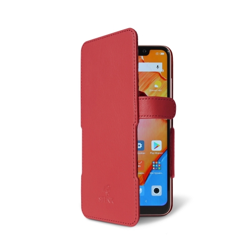 чехол-книжка на Xiaomi Redmi Note 6 Pro Красный Stenk Prime фото 2
