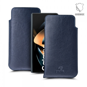 Футляр Stenk Elegance для Samsung Galaxy Fold 4 Синий