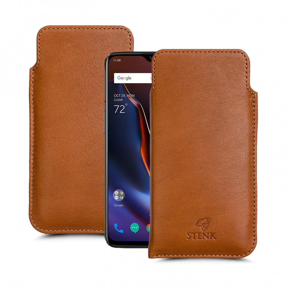 

Футляр Stenk Elegance для OnePlus 6T Camel, Светло-коричневый