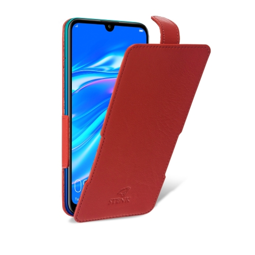 чохол-фліп на Huawei Y7 (2019) Червоний Stenk Prime фото 2