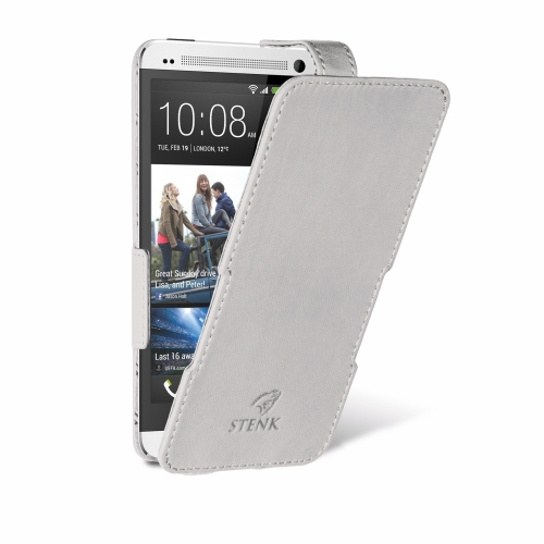 чохол-фліп на HTC One 802w Білий Stenk Сняты с производства фото 2