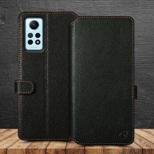 чехол-кошелек на Xiaomi Redmi Note 12 Pro 4G Черный Stenk Premium Wallet фото 1
