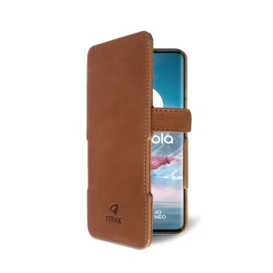 Чехол книжка Stenk Prime для Motorola Edge 40 Neo Camel