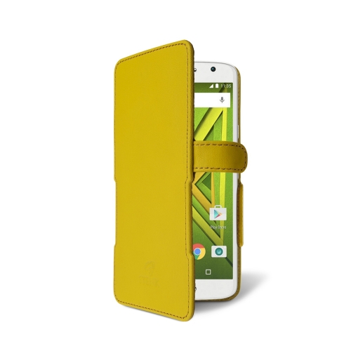 чохол-книжка на Motorola Moto X Play (XT1562) Жовтий Stenk Сняты с производства фото 2