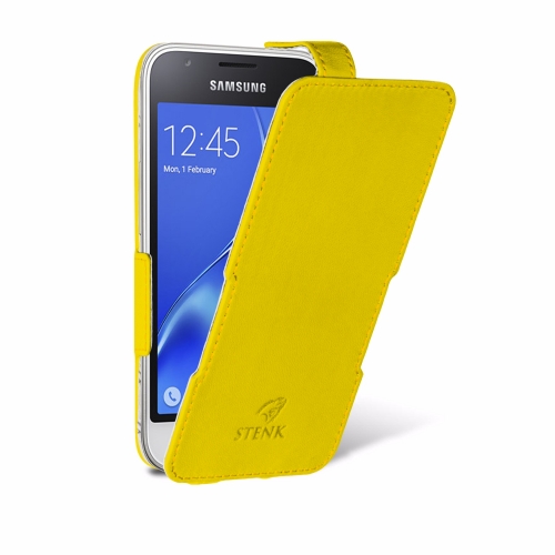 чохол-фліп на Samsung Galaxy J1 mini (2016) Жовтий Stenk Сняты с производства фото 2