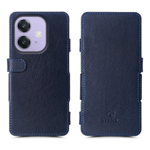 чехол-книжка на OPPO A3 4G Синий  Prime фото 1