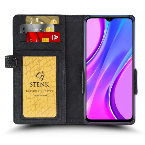 Чохол книжка Stenk Wallet для Xiaomi Redmi 9 Чорний