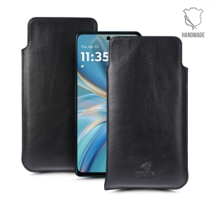 Футляр Stenk Elegance для Motorola Moto G75 Чёрный
