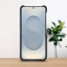 Шкіряна накладка Stenk WoodBacker для Samsung Galaxy S25 Plus Чорний
