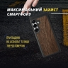 Шкіряна накладка Stenk WoodBacker для Samsung Galaxy S25 Plus Чорний