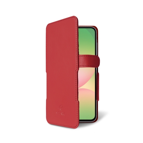 чехол-книжка на Samsung Galaxy A56 Красный  Prime фото 2