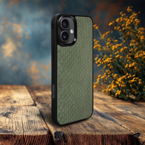 бампер на Apple iPhone 16 Plus Оливковый Stenk SkinBacker фото 1