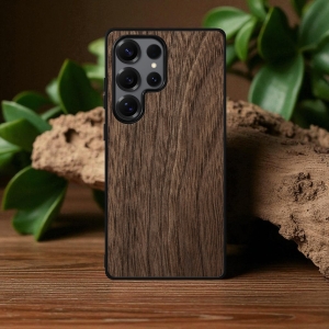 Накладка SkinBacker Wood Samsung Galaxy S25 Ultra Американський горіх