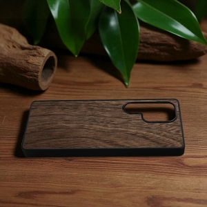 Накладка SkinBacker Wood Samsung Galaxy S25 Ultra Американський горіх