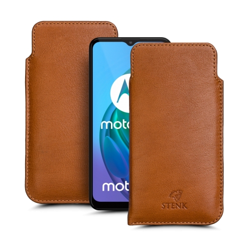 чохол-футляр на Motorola Moto G10 Світло-коричневий Stenk Elegance фото 1