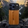 Накладка SkinBacker Wood для Apple iPhone 17 Pro Римская оливка