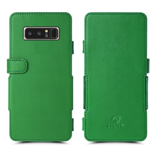 чехол-книжка на Samsung Galaxy Note 8 Зелёный Stenk Prime фото 1