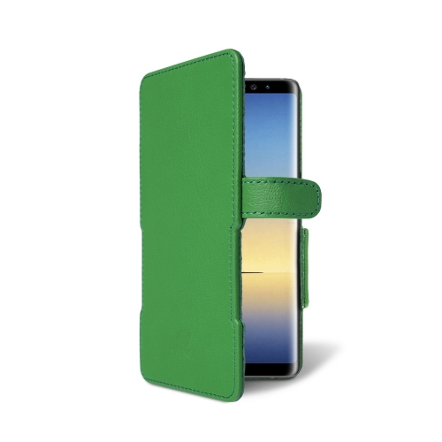 чехол-книжка на Samsung Galaxy Note 8 Зелёный Stenk Prime фото 2