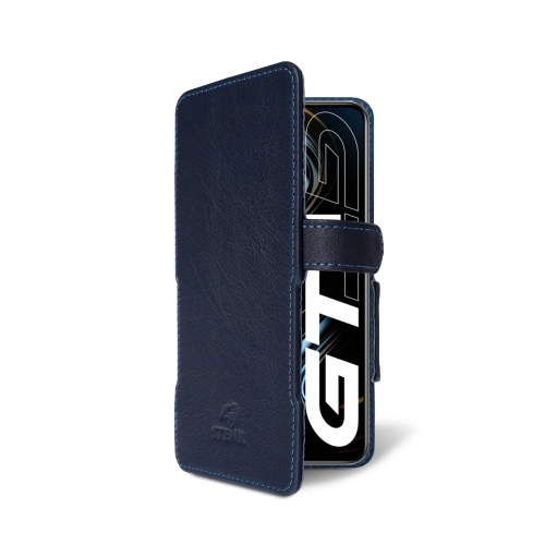чехол-книжка на Realme GT 5G Синий Stenk Prime фото 2