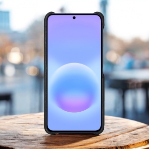 Шкіряна накладка Stenk Reptile Cover для Samsung Galaxy A57 Чорний