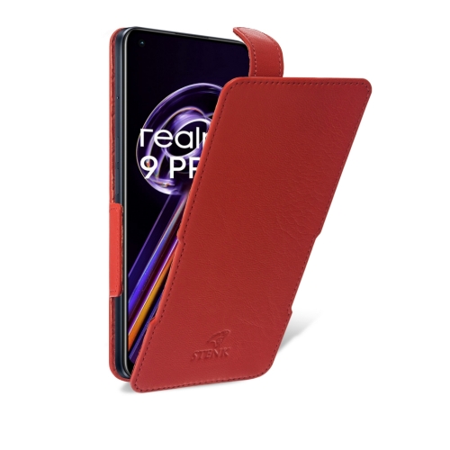 чехол-флип на Realme 9 Pro Plus Красный Stenk Prime фото 2